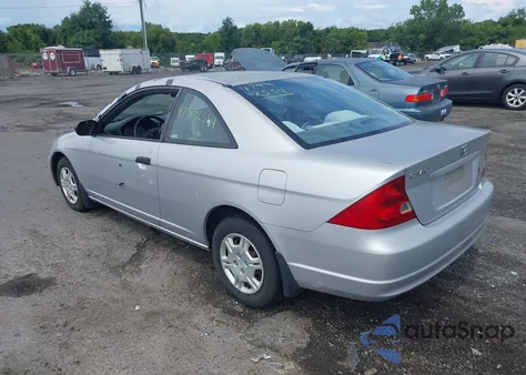 2001 Honda Civic Lx z USA, uszkodzony, nr VIN 1HGEM22501L071151
